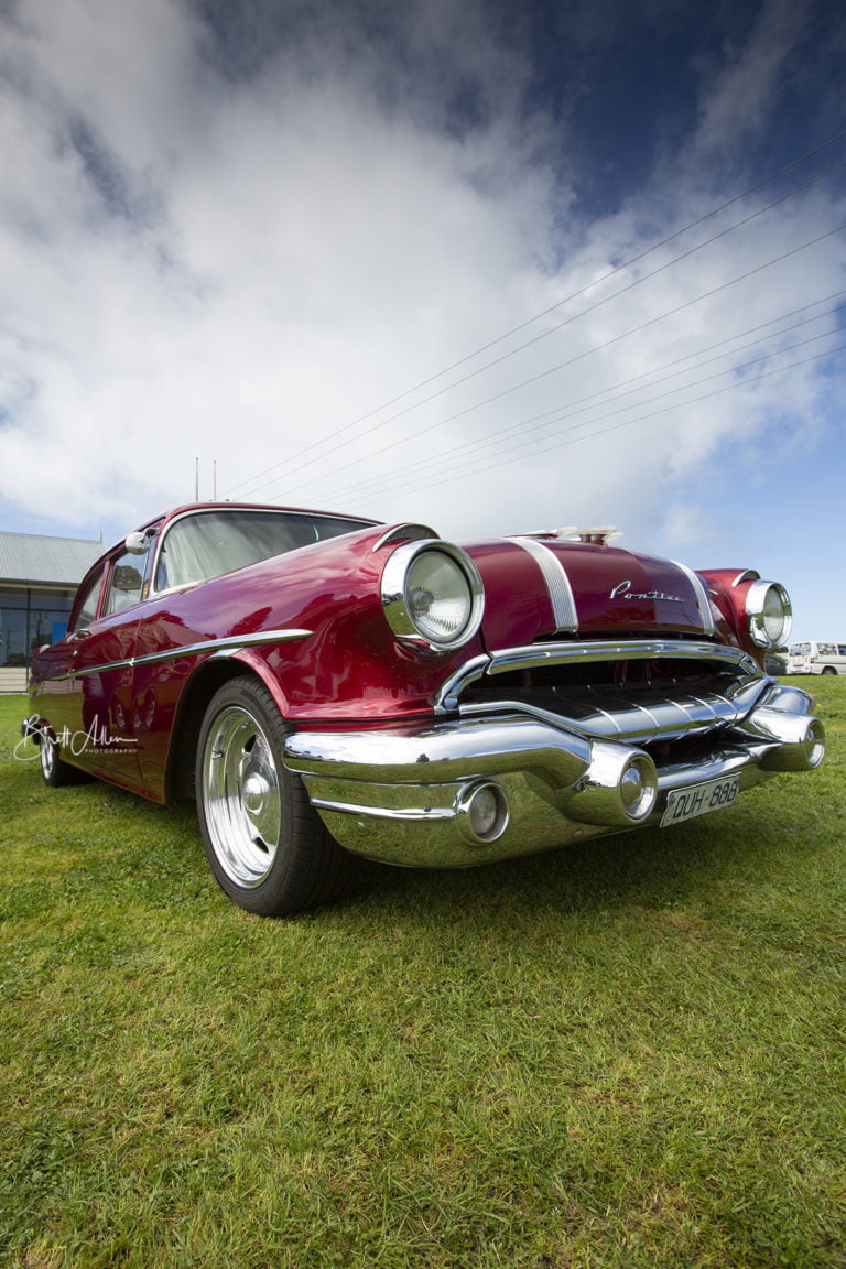 Red Car at Car Show